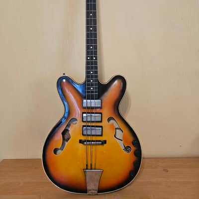 Mariya Bass Guitar 4 Strings USSR Soviet Vintage and Rare image 2