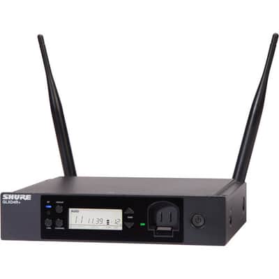 Used Shure GLXD124R+/85-Z3 Combo System (Incl. SM58 Handheld Mic;WL185 Lavalier Mic; Half-Rack GLXD4R+ Receiver) image 5