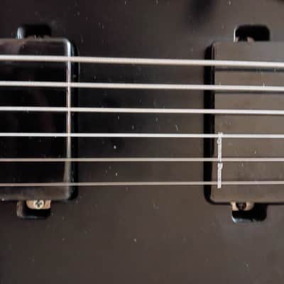 ESP LTD Viper - 400 Baritone Unsure - Matte Black image 4