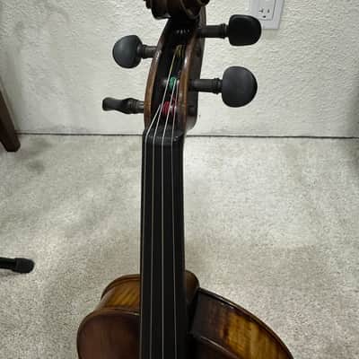 Violin Antique-Style Full Size Violin 4/4 – “Horm Aug. Drögemeyer Bremen” 1900 - Varnish image 6