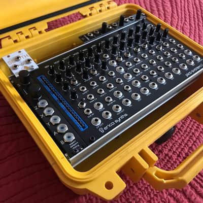 Portable suitcase modular synth : Erica Synths Pico System III + Disting + Sloth image 2