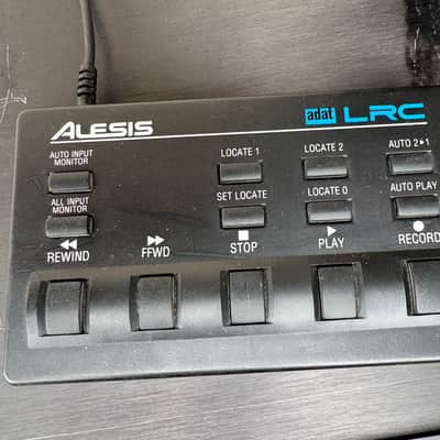Alesis ADAT 16-Bit 8-Track Digital Audio Recorder + LRC Remote + Manual 1991 - 1995 - Black image 2