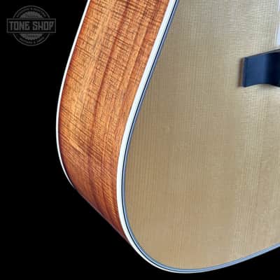 Used 2021 Martin Custom Shop 28 Style Dread VTS Adi/Highly Flamed Koa w/LR Baggs Anthem w/case TSU25221 image 8