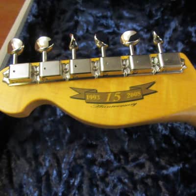 Grosh Guitars 15th Anniversary Number 15 of 15 2009 - Aged natural Lacquer finish image 13