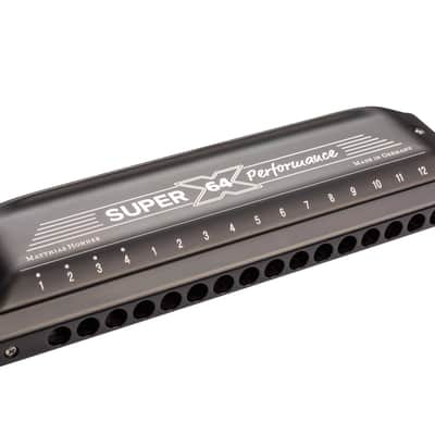 Hohner Super 64X Chromatic Harmonica image 1