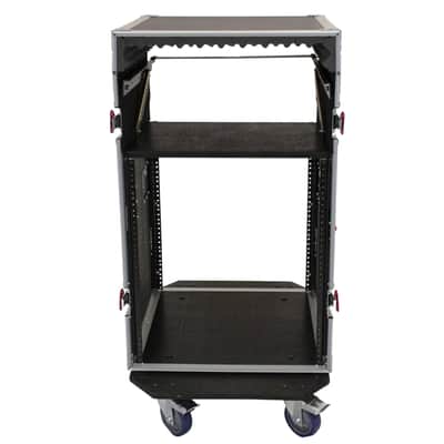 Gator G-TOUR 10X12 PU G-Tour 10U Top 12U Side Road Pop-Up Console Rack Case image 3