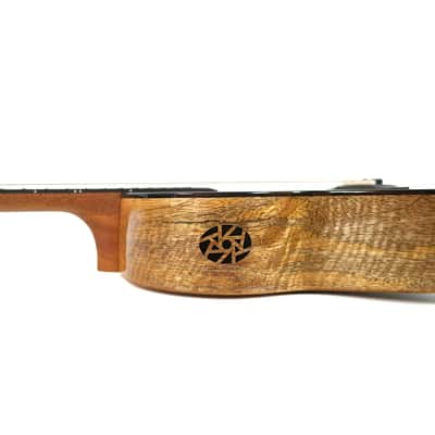 Flight Fireball EQ-A Solid Mango Baritone Ukulele image 4
