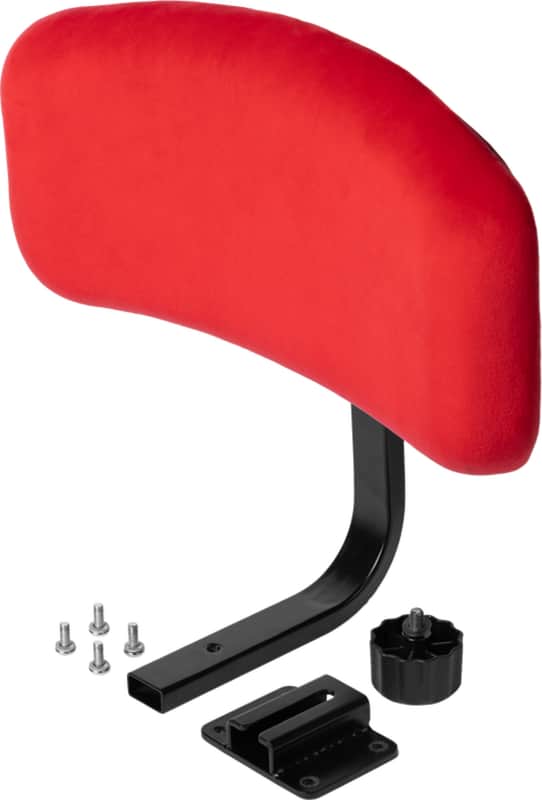 Gator GP-DTH-BR Percussion Drum Throne Backrest, Red image 1