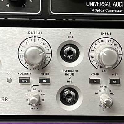 Avalon AD2022 Dual Channel Microphone Preamp Silver Bild 1