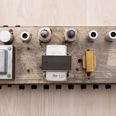 1967 Marshall JMP 1987T Tremolo 50 Plexi Panel 4x10 Vintage Tube Amp w/ Celestion 7442, Ftsw image 15