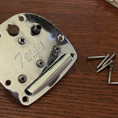 1960s Fender Jaguar Jazzmaster guitar tremolo bridge image 1