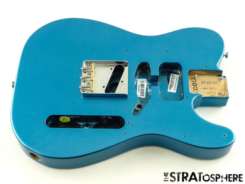 Fender American Professional Classic Tele BODY + HARDWARE Faded Lake Placid Blue image 1
