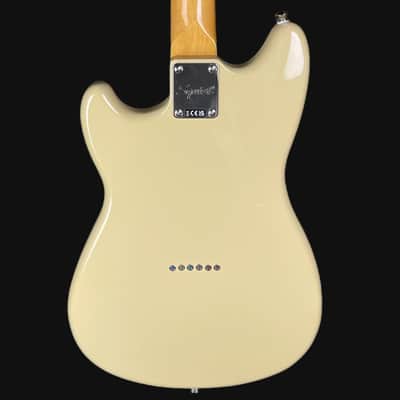 Fender Squier Classic Vibe Duo-Sonic HS MN Electric Guitar in Gold Anodized Pickguard Desert Sand image 4