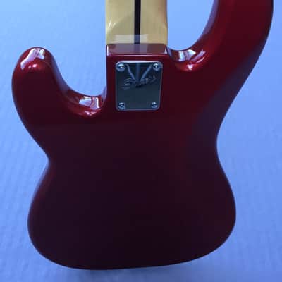 Squier Vintage Modified Precision Bass V 5 String In Candy Apple Red image 15