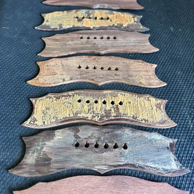 Lot of 13: Vintage Gibson J-200 Rosewood Bridges LUTHIERS SPECIAL image 8