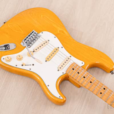 1988 Fender Stratocaster ST72-95DM Yngwie Malmsteen-Spec Natural Ash w/ Scalloped Board & DiMarzio, Japan MIJ Fujigen image 9