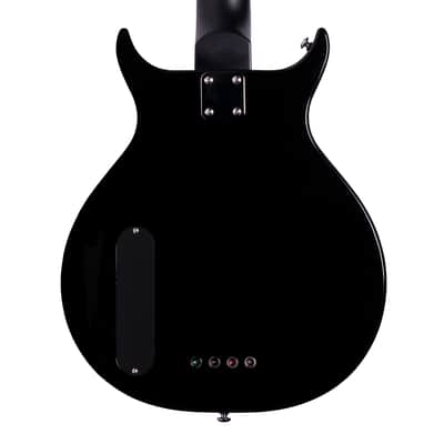 Washburn Scavenger 4-String Bass Guitar - Black - Open Box image 7