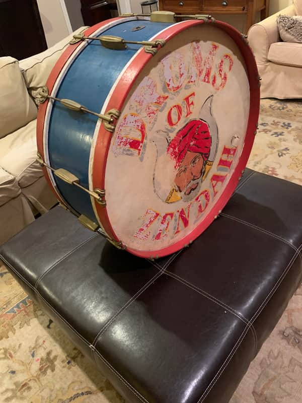 Slingerland Bass w/ calfskin painted heads 1930-1940’s image 1