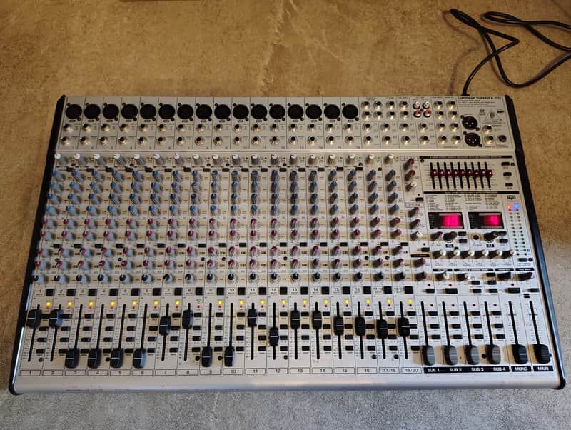 Behringer Eurodesk SL2442FX-Pro 24-Input 4-Bus Mixer with Multi
