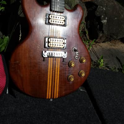 2-DAY PRICE DROP!  Vintage Kramer DMZ 2000 1980 Honey Lacquer Aluminum Neck image 2