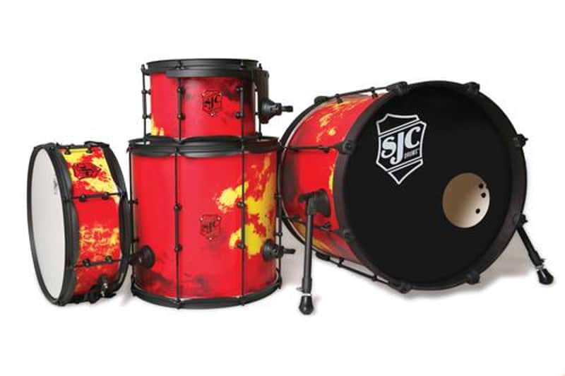 SJC Josh Dun The Ned 4-Piece Kit with Snare 7x10. 14x14, 14x18, 5x14 image 1