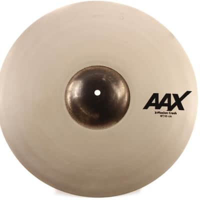 Sabian 18 inch AAX X-Plosion Crash Cymbal - Brilliant Finish image 2