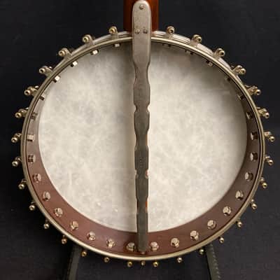 1890s S.S. Stewart Banjeaurine Openback Banjo image 4