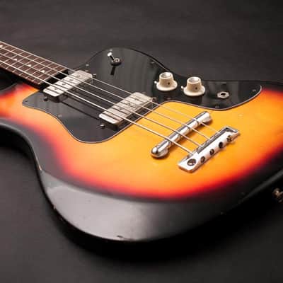 Klira KENTUCKY Jazzmaster Bass 1965 Tobacco Brown Sunburst image 12