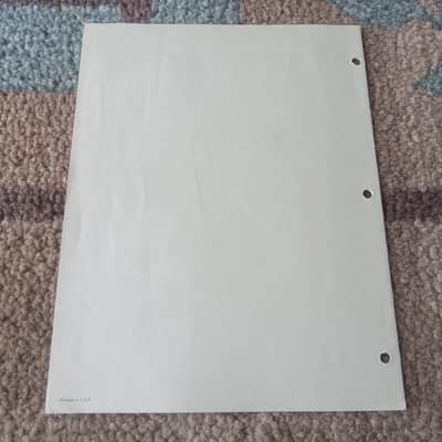 Vintage 1965 Gibson Amplifier Parts/Price List! Rare, Original Case Candy, Paperwork! image 3