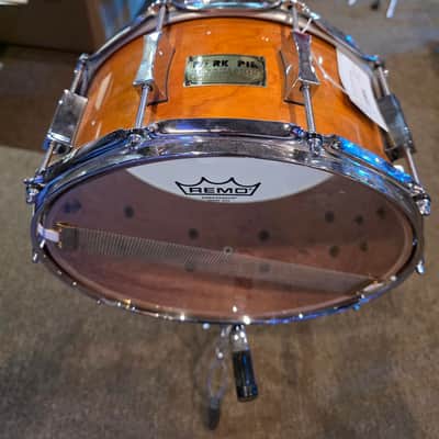 Pork Pie 7x14 Cherry Bibinga Snare Drum (Pre-Owned) image 4