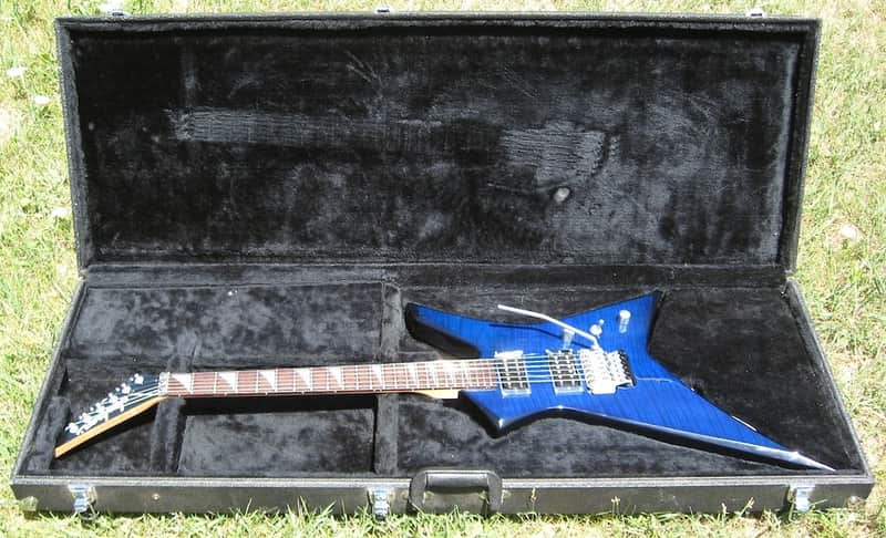 Jackson KS2 (Kelly Star) 2000 Blue Flame Maple | Reverb