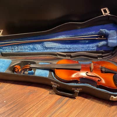 Josef Lorenz Luby (Schonbach) 4/4 Violin – Czechoslovakia w/ Case & Bow image 3