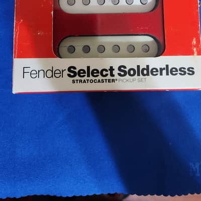 Fender 099-2247-000 American Select Stratocaster Pickup Set Solderless 2010s - White image 1