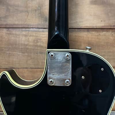 1970's Ibanez MIJ Lawsuit LP Black w/case image 16