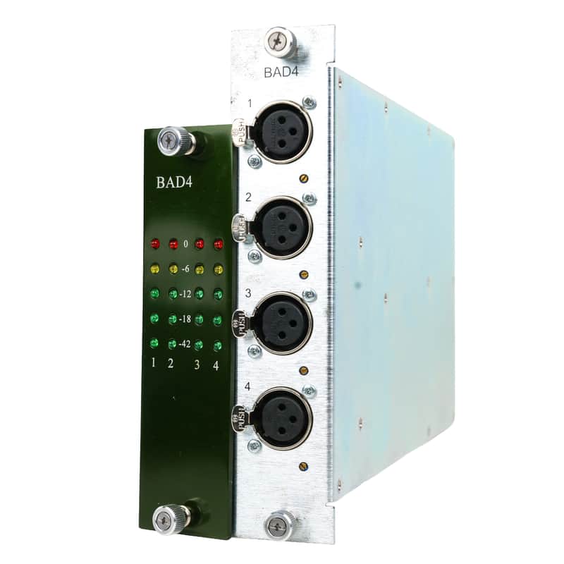 BURL Audio BAD4 4-Channel A/D Card for Mothership 2 #0799 (Used) image 1