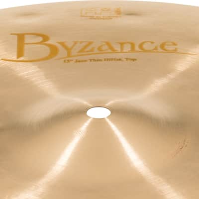 Meinl Cymbals B15JTH Byzance Jazz Thin Hihat - 15" image 4