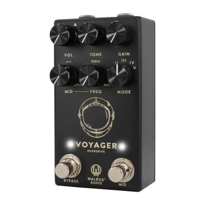 Walrus Audio Voyager MkII Preamp + Overdrive Pedal (Black) Bild 2