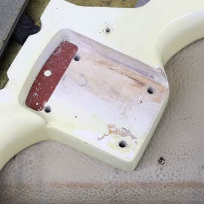 1964 Fender Jazzmaster - Olympic White with Matching Headstock - OHSC image 22