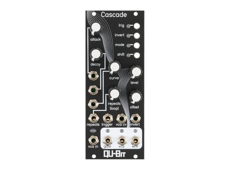 Qu-Bit Electronix Cascade Ratcheting Envelope Generator / VCA [USED] image 1