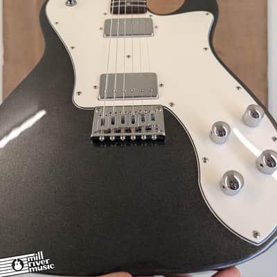 Squier Affinity Telecaster Deluxe, Charcoal Frost Metallic - Used image 5