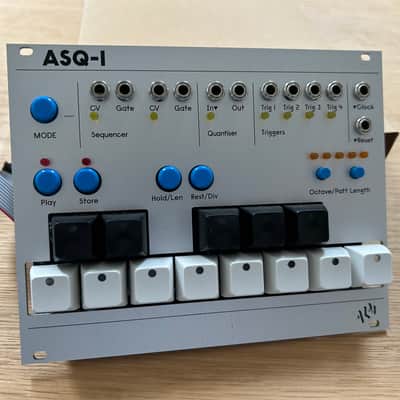 ALM/Busy Circuits ALM035 ASQ-1 Sequencer Eurorack Synth Module 2022 - Present - Silver image 1