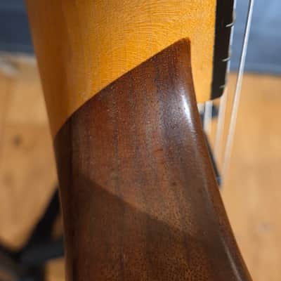 Carvin LB76 6-String Left-Handed Bass Koa & Maple w/ OHSC image 15
