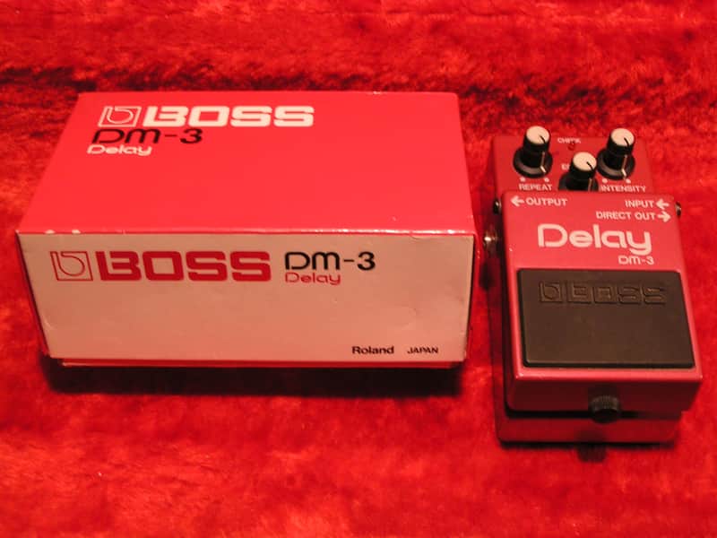 Boss DM-3 Delay de 1984 ProcessOR MN3205 image 1
