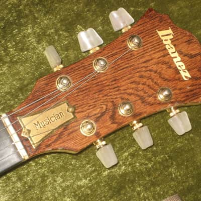 Ibanez Musician MC400 1978 Natural, Pro serviced, Aluminum flight case image 2