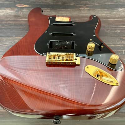 90s Charvel CST-060-SSH Stratocaster Type Ash Body w/Plate Made in Japan image 9