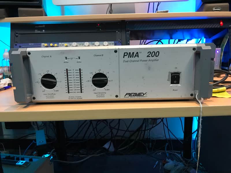 Peavey Pma 200 90’s - Gray image 1