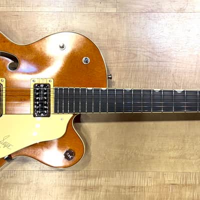 Gretsch G6120T-BSSMK Brian Setzer Signature Nashville Hollow Body '59 "Smoke" with Bigsby 2025 - Smoke Orange image 2
