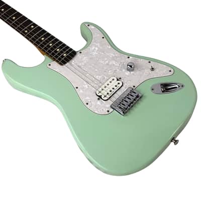 Fender Tom Delonge Stratocaster Surf Green 2002 *MODDED* W/HSC (Used) image 6