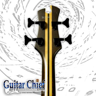 Tobias Toby Pro 4 String Bass Guitar Natural Quilt Maple Body image 7