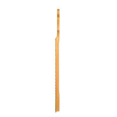 Matte Yellow 22 Fret Electric Guitar Neck, Canadian Maple Handle for ST Style [Peach Wood Tube + Bovine Bone Nut],price include the import duty for US buyer image 9